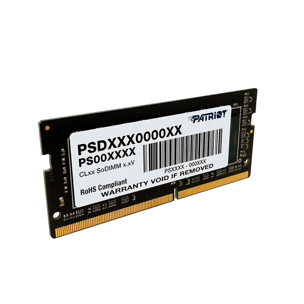 Memória Para Notebook Patriot Signature Line 8GB, DDR4, 2666mhz, CL19, 1.2V