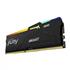 Memória DDR5 Kingston Fury Beast, RGB, 16GB (2x 8GB), 5600MHz, Preto