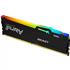 Memória DDR5 Kingston Fury Beast, RGB, 16GB (2x 8GB), 5600MHz, Preto