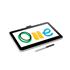 Mesa Digitalizadora Com Tela, Display Interativo Wacom One Gen 2 DTH134 13” Touchscreen Full HD