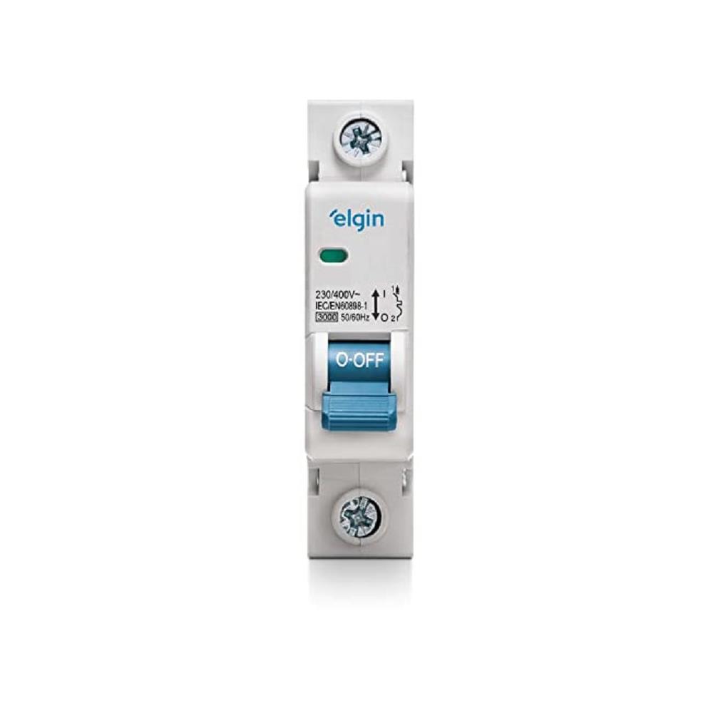 Mini Disjuntor Elgin 1 Polo 16A