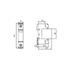 Disjuntor Unipolar Mono 50a Elgin/bematech