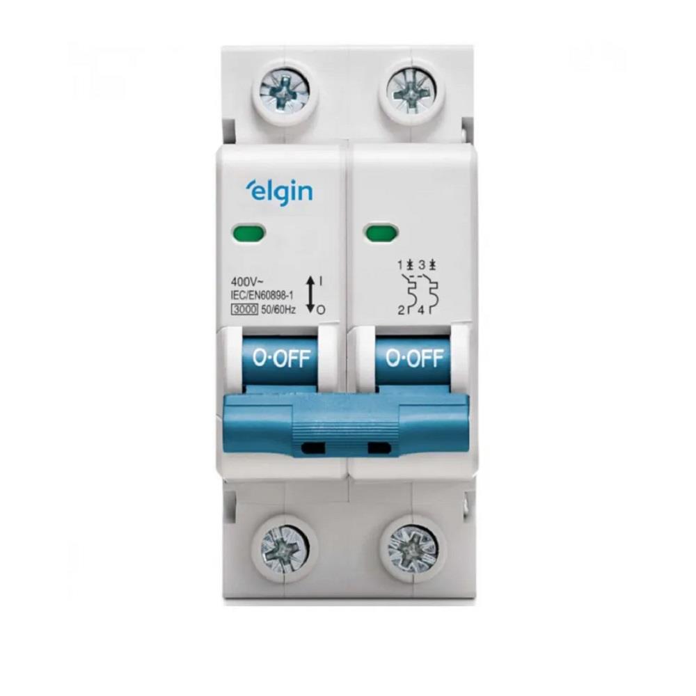 Mini Disjuntor Elgin Bipolar 32A