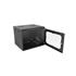 Mini Rack Fibracem Evolution Desmontável, 08U, P470, Preto