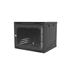 Mini Rack Fibracem Evolution Desmontável, 08U, P470, Preto