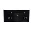 Mini Rack Max Eletron 19&#34; Economic 5U X 350mm 2 Chaves Preto