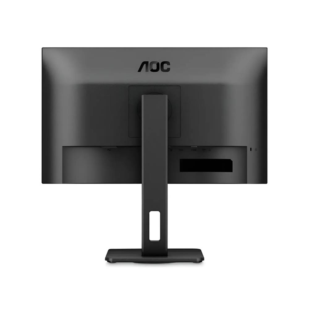 Monitor AOC 24E3QF, 23.8”, Full HD 1920x1080, IPS, 100Hz, 4ms, HDMI DisplayPort VGA, Ajuste de Altura, Preto