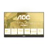 Monitor Portátil AOC, 15.6", IPS, Full HD, 60Hz, 4ms, USB-C, Mini HDMI, 16T20E2
