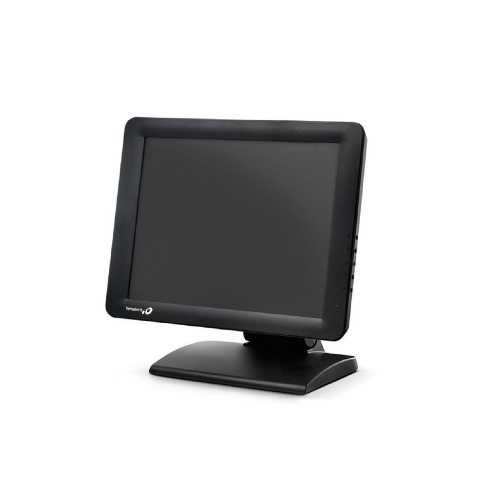 Monitor Touch Screen Elgin Bematech CM-15N, 15", LCD, XGA, HDMI e VGA, Preto