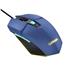 Mouse Com Fio Gamer Trust GXT 109P Felox, ABS, UBS 2.0, 6 Botões, DPI 6.400, Azul