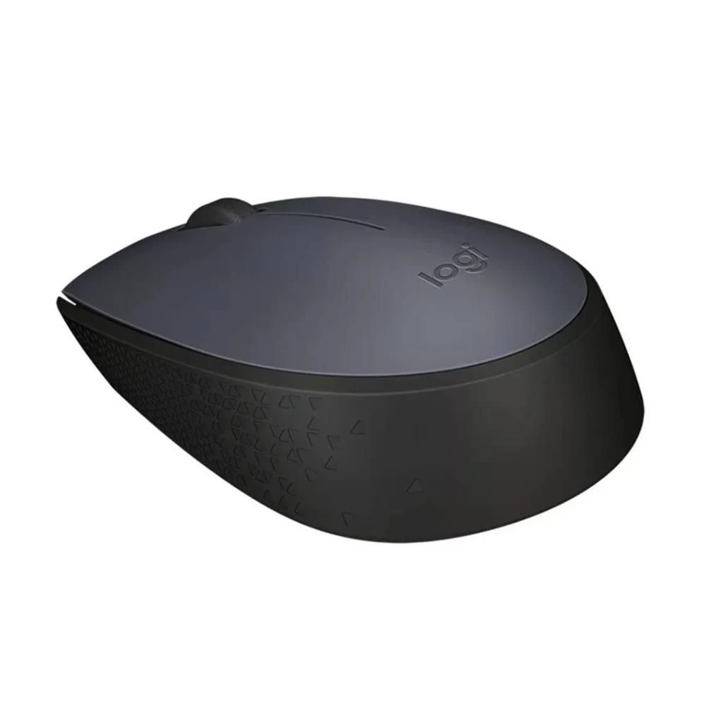 Mouse Sem Fio Logitech M170, Wireless 2.4GHz, 1000 DPI, USB, Ambidestro, Cinza