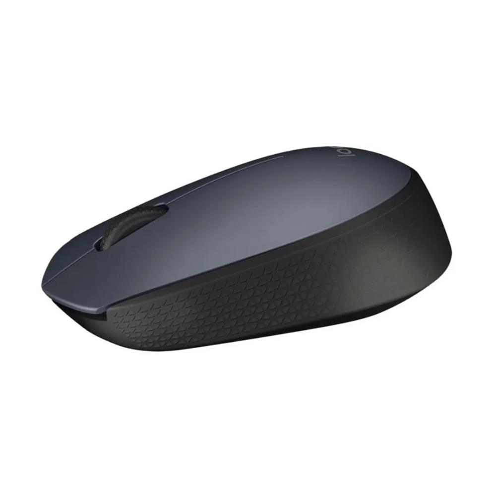 Mouse Sem Fio Logitech M170, Wireless 2.4GHz, 1000 DPI, USB, Ambidestro, Cinza