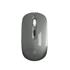 Mouse Sem Fio C3Tech M-W80GY, 1600 DPI, 4 Botões, Cinza