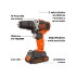 Parafusadeira Furadeira de Impacto Black+Decker, BCD704C1KA, 20V, Sem Fio, Laranja e Preto