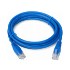 Cabo de Rede Prysmian Patch Cord CAT6, U/UTP, LSZH, 24 AWG, RJ45, 5 Metros, Azul, 10718534
