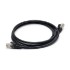 Cabo de Rede Prysmian Patch Cord CAT6, U/UTP, LSZH, 24 AWG, RJ45, 2,5 Metros, Preto, 10718552