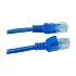 Cabo de Rede Prysmian Patch Cord CAT6, U/UTP, LSZH, 24 AWG, RJ45, 0,5 Metro, Azul, 10718531