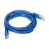 Cabo de Rede Prysmian Patch Cord CAT6, U/UTP, LSZH, 24 AWG, RJ45, 0,5 Metro, Azul, 10718531