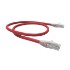 Cabo de Rede Prysmian Patch Cord CAT6, U/UTP, LSZH, 24 AWG, RJ45, 2,5 Metros, Vermelho, 10718539
