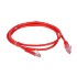 Cabo de Rede Prysmian Patch Cord CAT6, U/UTP, LSZH, 24 AWG, RJ45, 2,5 Metros, Vermelho, 10718539