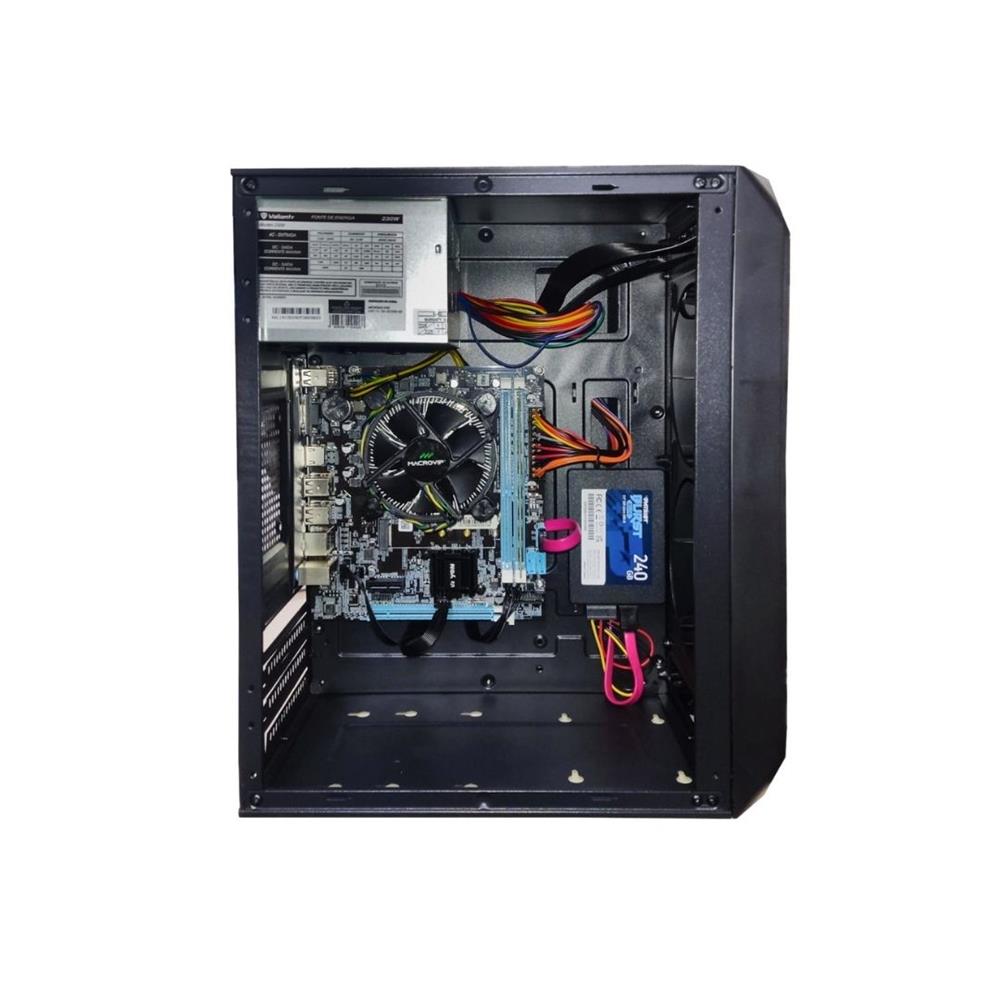 Computador Yon Pro, Intel Core i5-2400, 8GB DDR3, SSD 240GB, Preto