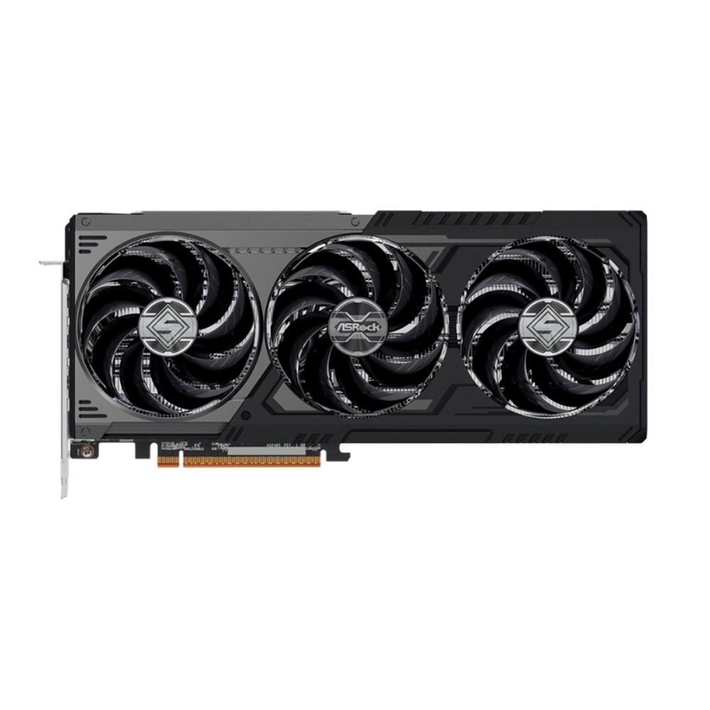 Placa de Vídeo RX9070XT SLD 16G AMD Radeon, 16GB, GDDR6, DirectX 12 Ultimate,256 Bit, Preto