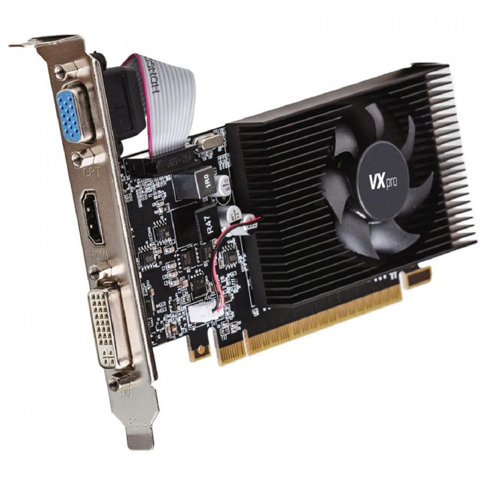 Placa de Vídeo VXpro NVIDIA GeForce GT740LP, 4GB, 128Bit, DDR3, VXGT740LP-4GD3