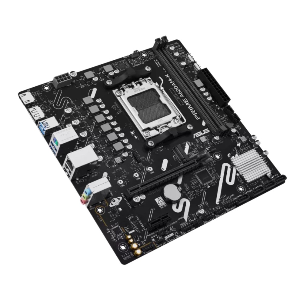 Placa-mãe ASUS Prime, AM5, DDR5, HDMI, Preto, A620M-K