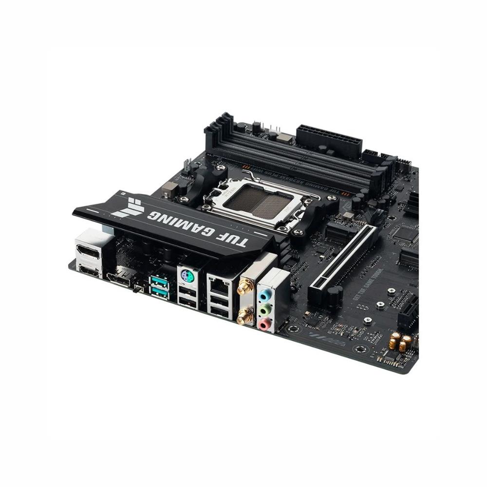 Placa Mãe ASUS TUF GAMING A620AM-PLUS WIFI, AMD AM5 , m-ATX, DDR5, Wi-fi6, Preto