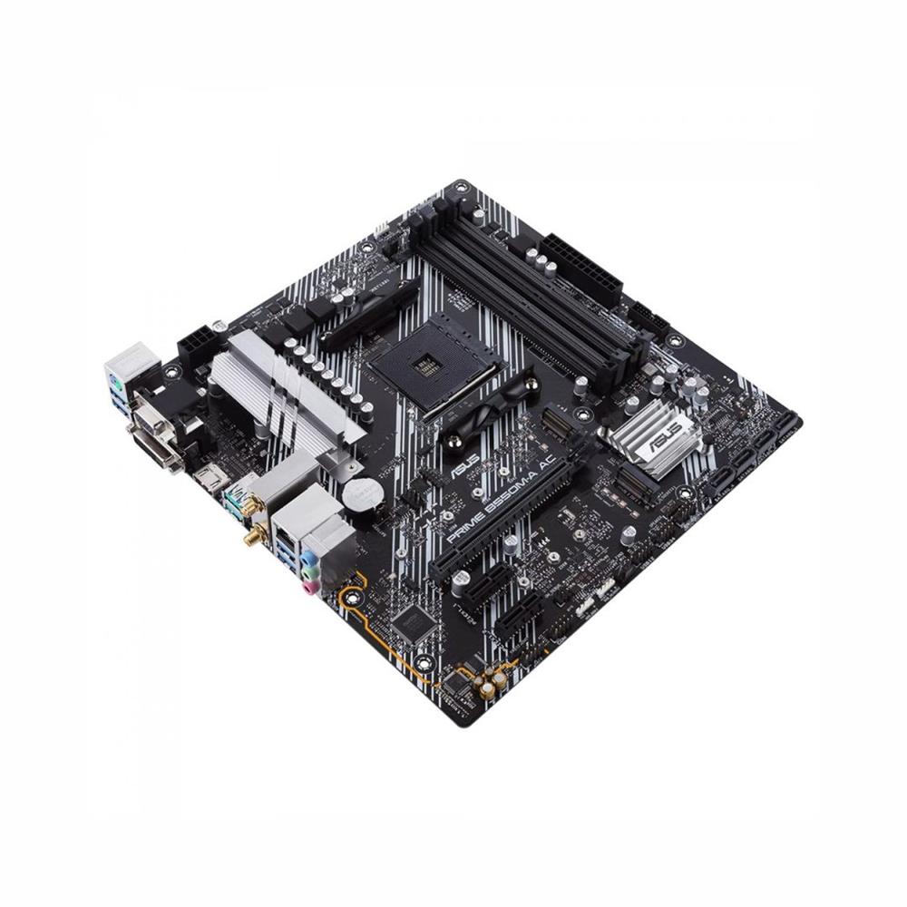 Placa Mãe Asus Prime B550M-A AC, Chipset B550, AMD AM4, mATX, DDR4, 90MB15K0-M0EAY0