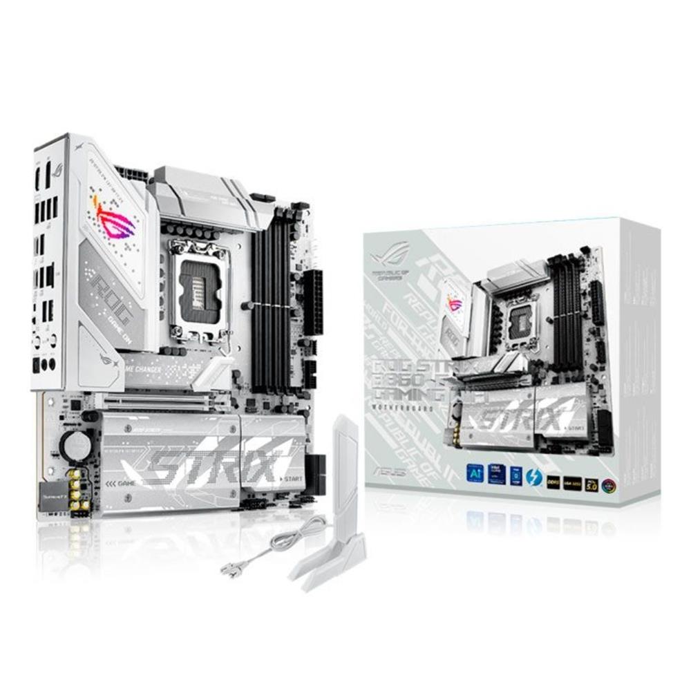 Placa Mãe Asus ROG Strix B860-G Gaming WiFi, DDR5, LGA1851, M-ATX, Chipset Intel B860