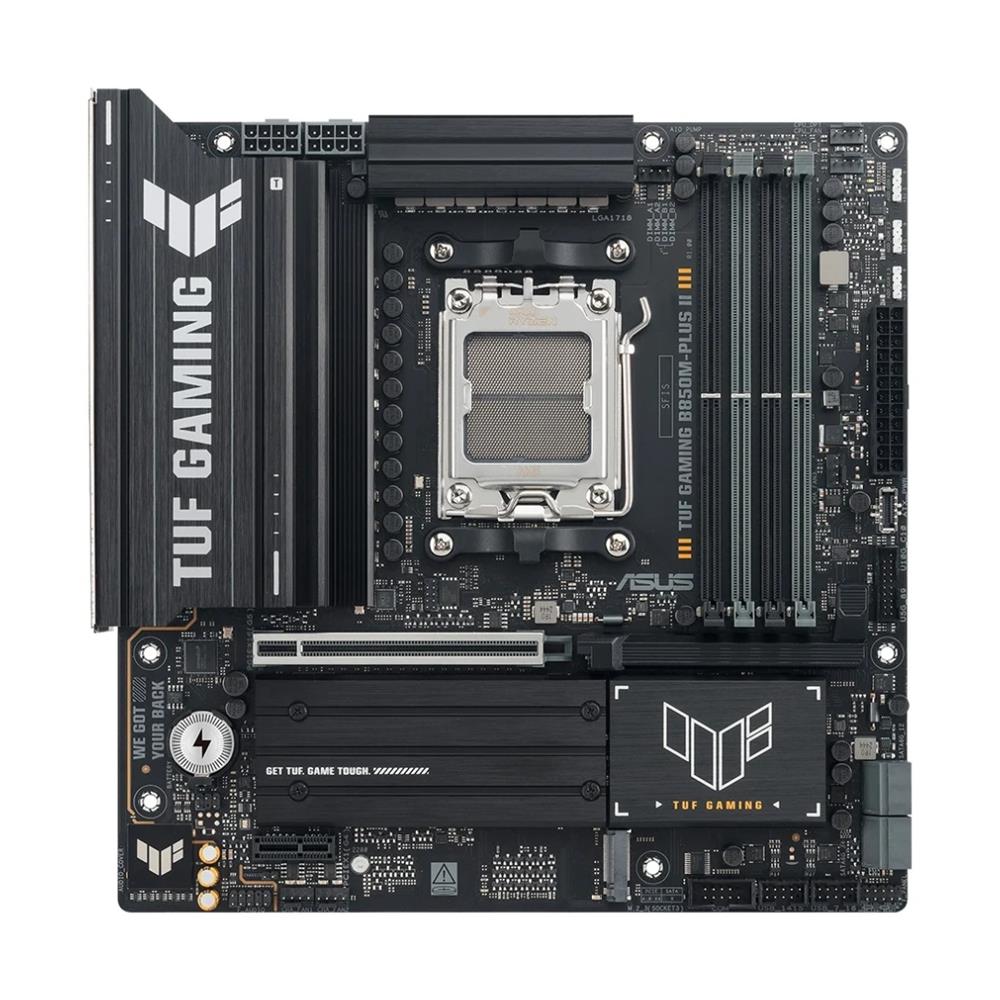 Placa Mãe ASUS TUF B850M-PLUS WIFI, AMD AM5 , m-ATX, DDR5, Wi-fi 6e, Preto