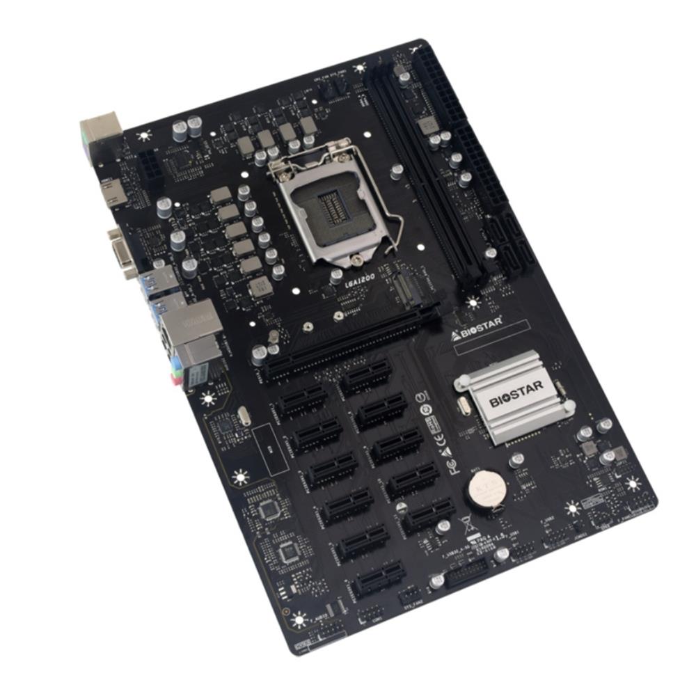 Placa-Mãe BIOSTAR TB560-BTC PRO LGA 1200, Chipset Intel B560, DDR4, 64GB, XMP, ATX, Preto