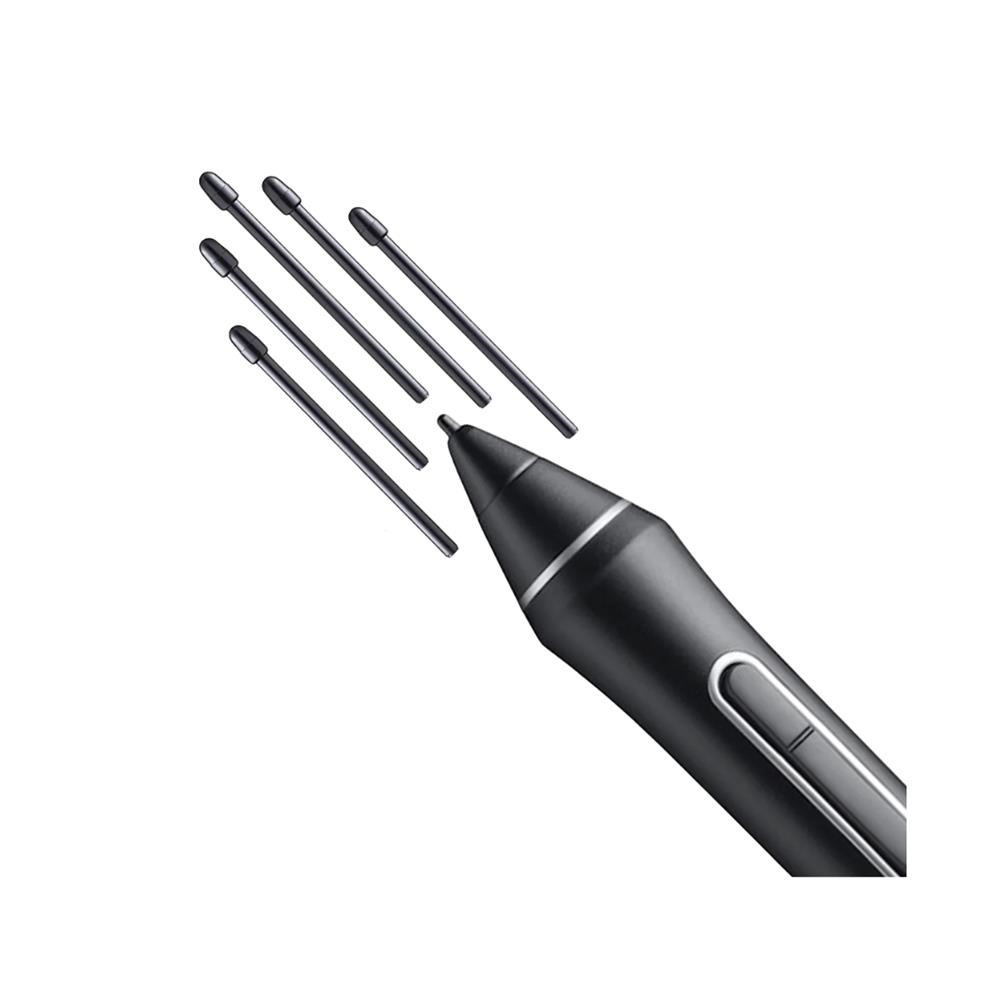 Ponteiras para Caneta Wacom, 5 Unidades, Compatível Wacom One CP91300B2Z, Preta