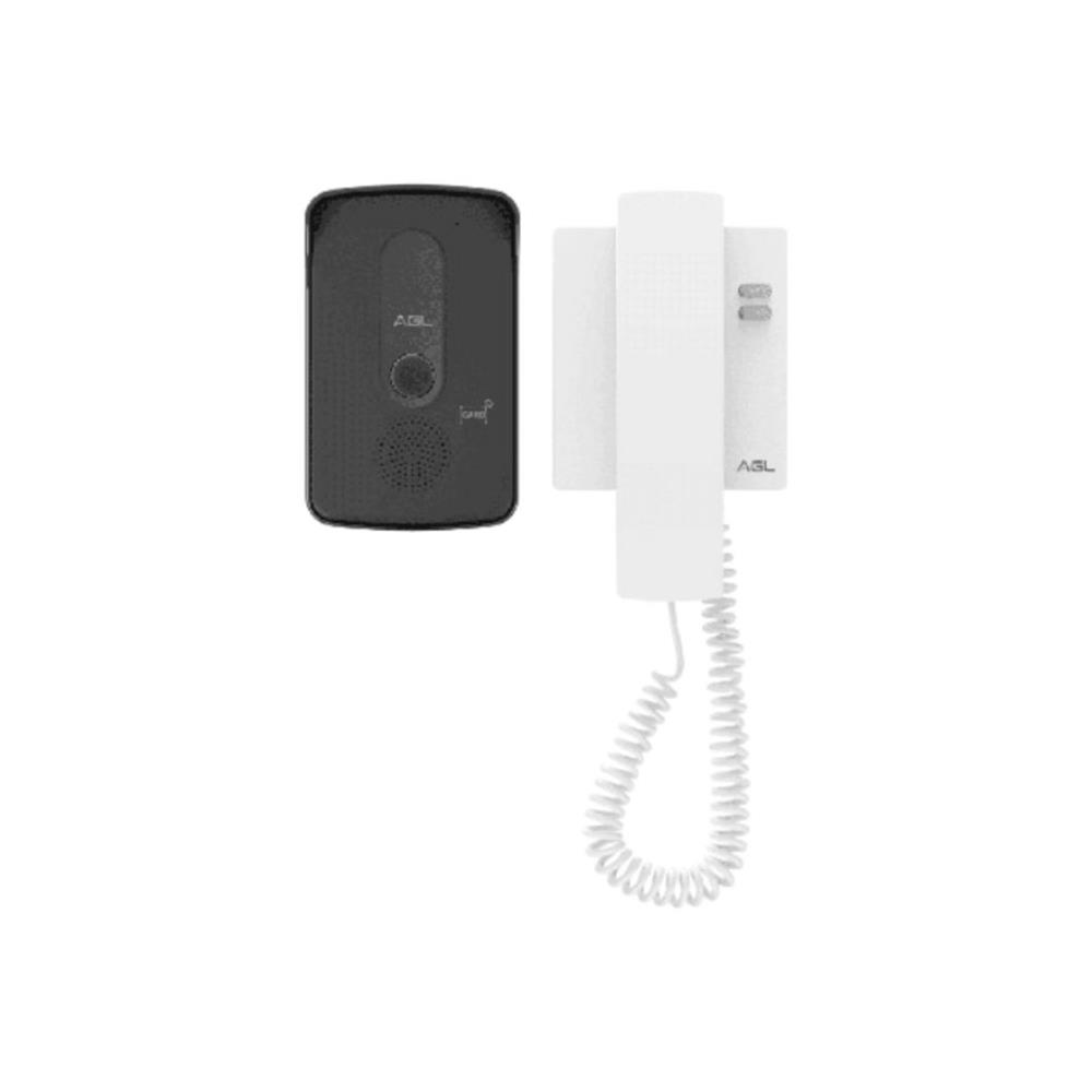 Porteiro Eletrônico Intercard AGL, Comunicação de Porta, Preto