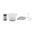 Processador de Alimentos Black+Decker, Gourmand Gris, MP300G, 300W, 2L, 2 Velocidades, Cinza e Inox