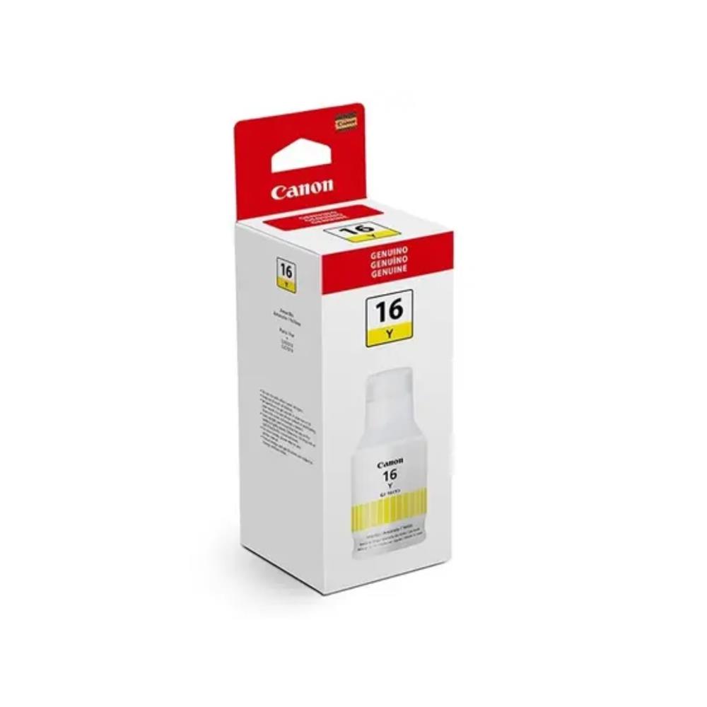 Refil de Tinta Canon GI-16 Amarelo, 135ml, 4420C001AA