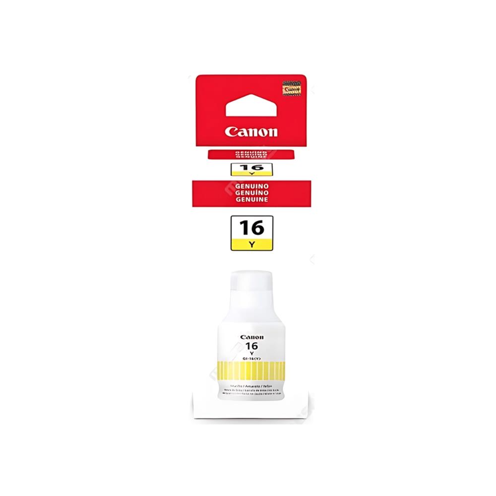 Refil de Tinta Canon GI-16 Amarelo, 135ml, 4420C001AA