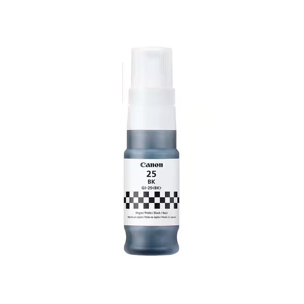 Refil de Tinta Canon GI-25 Preto, 67ml, 6317C001AA