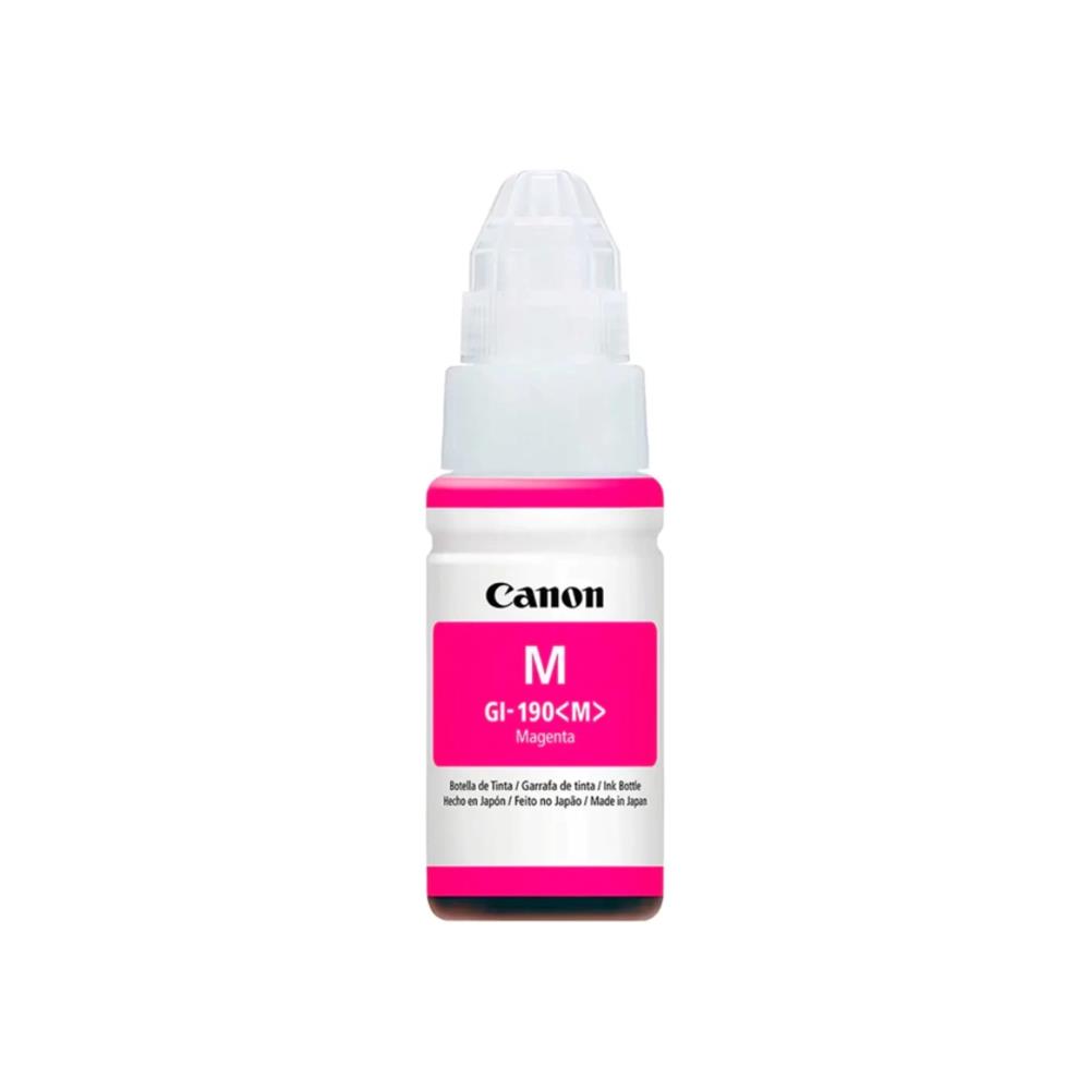 Refil de Tinta Canon GI-190 Magenta, 70ml, 0669C001