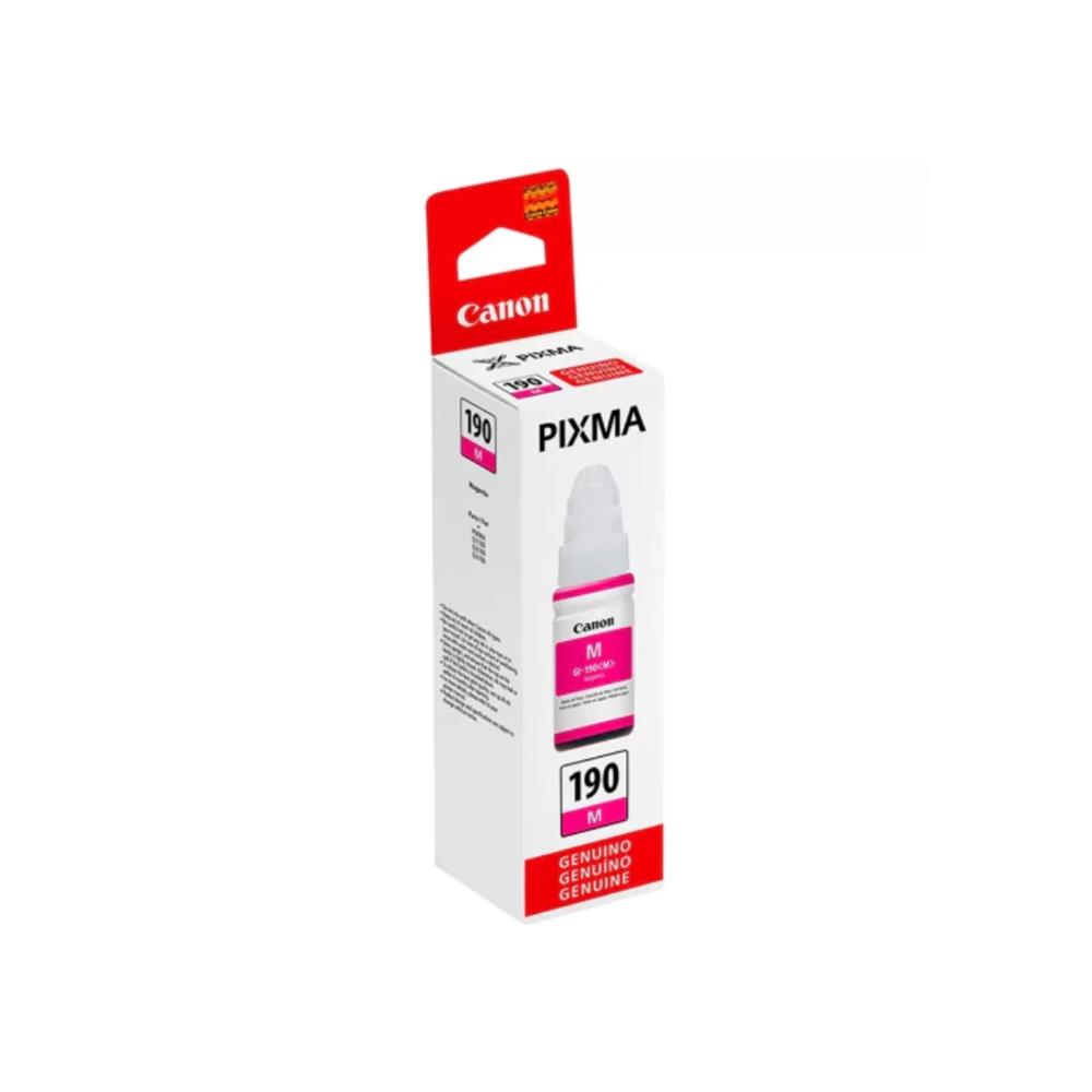 Refil de Tinta Canon GI-190 Magenta, 70ml, 0669C001