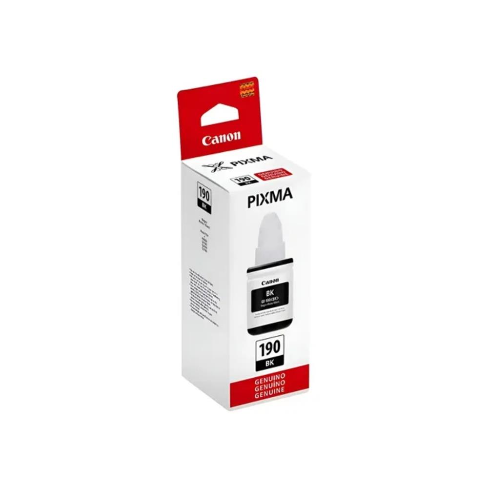 Refil de Tinta Canon GI-190 Preto, 135ml, 0667C001AC