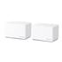 Roteador Mercusys Halo H80X Mesh, WiFi 6, Gigabit, 160 MHz, 1024-QAM, 2 Peças, Branco