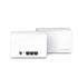 Roteador Mercusys Halo H80X Mesh, WiFi 6, Gigabit, 160 MHz, 1024-QAM, 2 Peças, Branco
