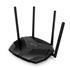 Roteador Mercusys Wireless MR70X, Dual Band, AX1800, Wi-Fi 6, Gigabit, Preto