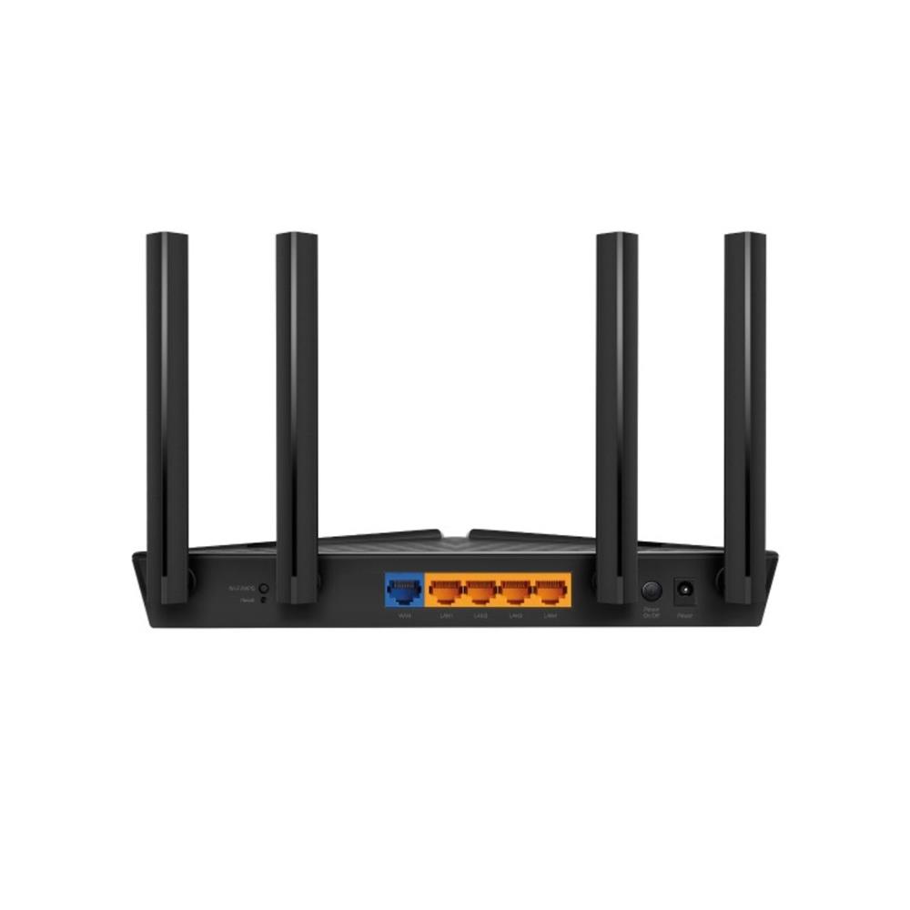Roteador TP-Link Ex520 Ax3000, Wifi 6, Dual Band, RJ45, 4 Antenas, Preto