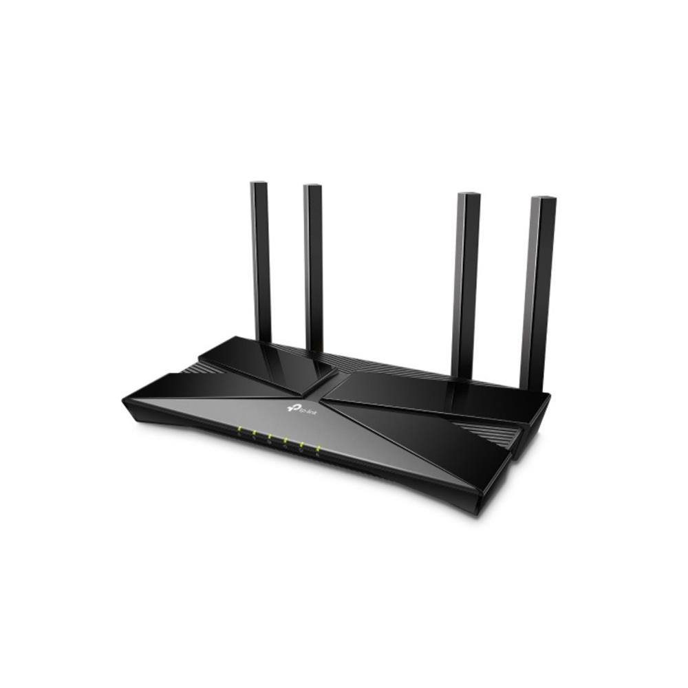 Roteador TP-Link Ex520 Ax3000, Wifi 6, Dual Band, RJ45, 4 Antenas, Preto
