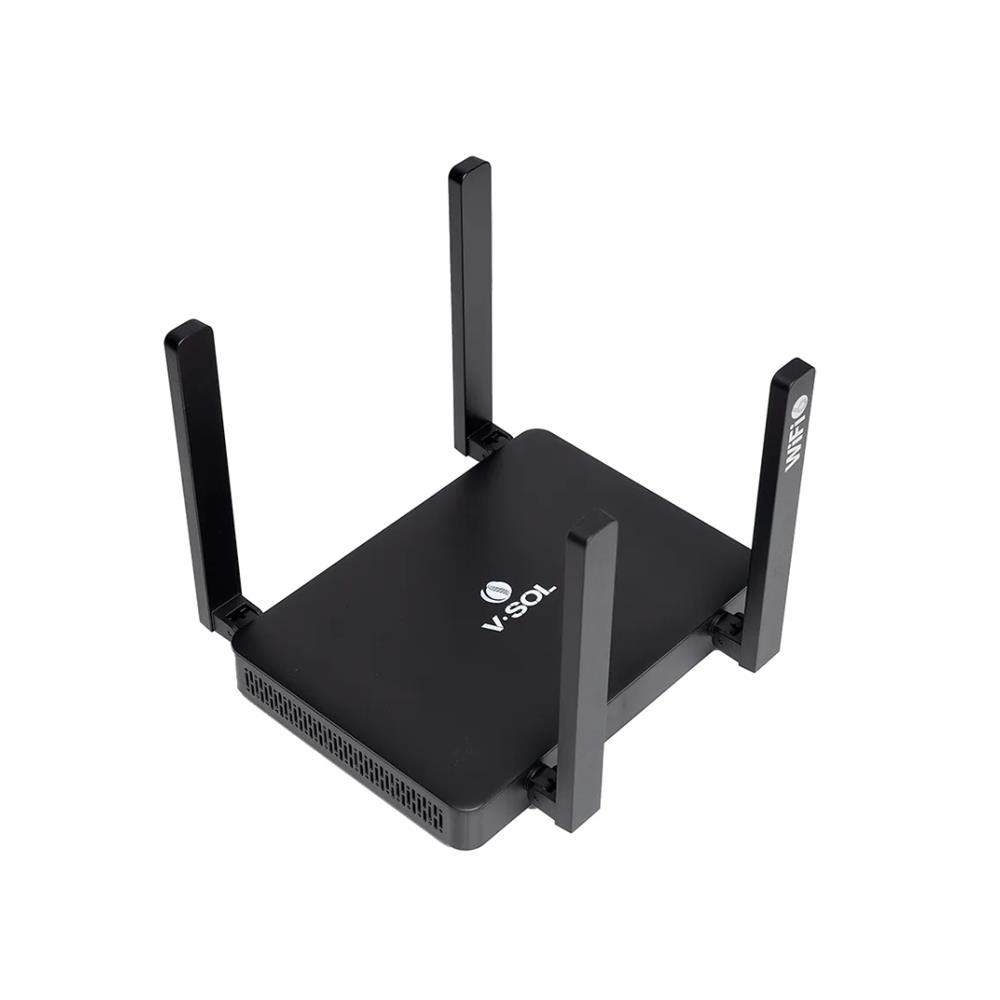 Roteador V-SOL HG5020-AX15-4G, Wi-Fi 6 AX1500, Dual Band, 4 Portas Gigabit, 4 Antenas 5dBi, WPA3, IPv6