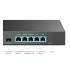 Roteador Firewall TP-Link, ER7206 V3, VPN Gigabit Multi-WAN SafeStream, 6 Portas Gigabit, 4 WAN, Preto