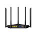 Roteador Wi-Fi 6, Linex, AX1500 Shoreline, Dual Band, 1500 Mbps, 5 dBi, Preto